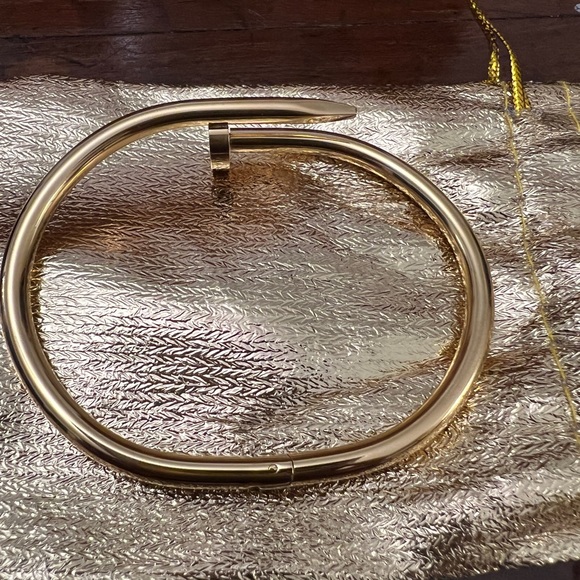 Bracelet Nail Silver/Gold Color - Picture 6 of 7